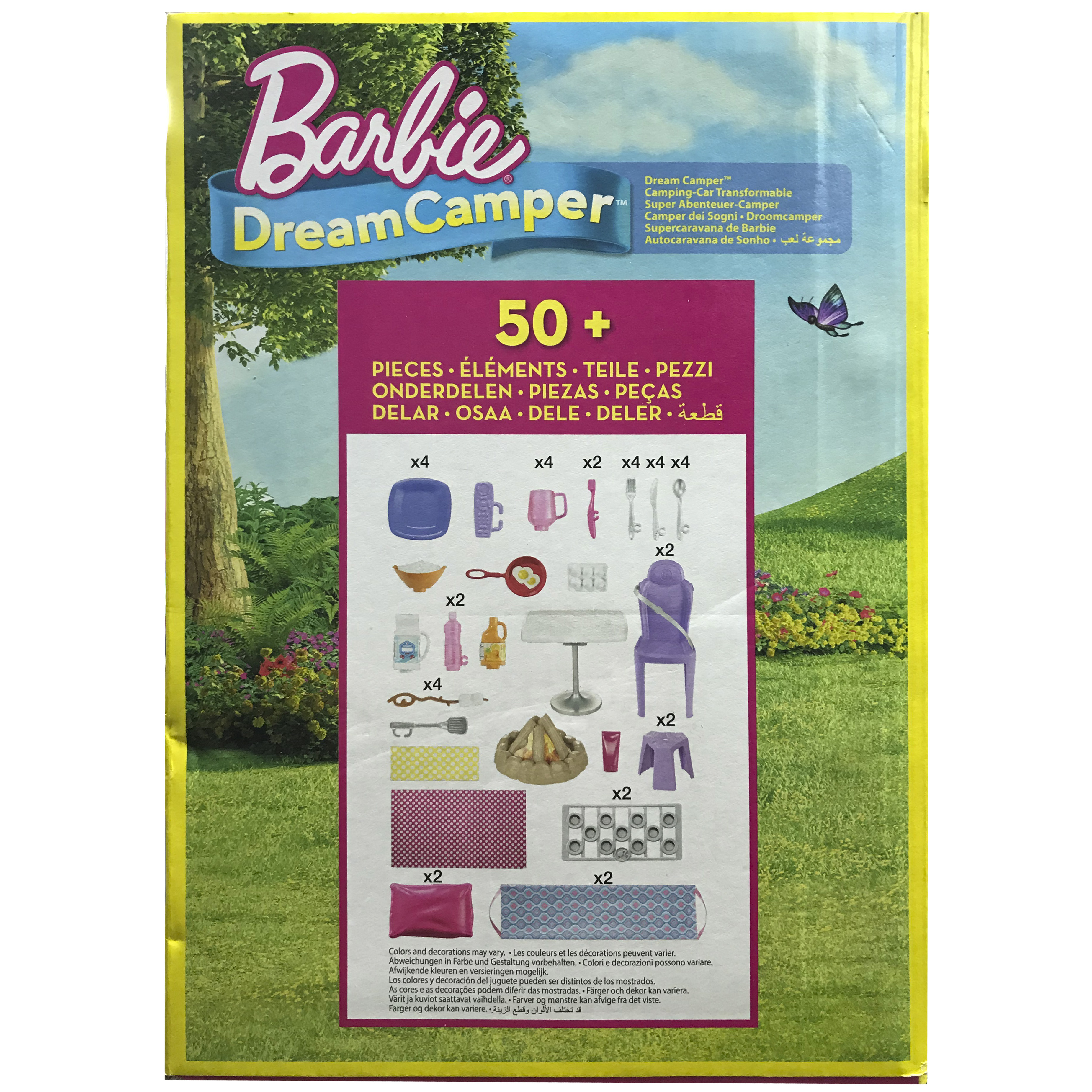 imagen supercaravana barbie color rosa