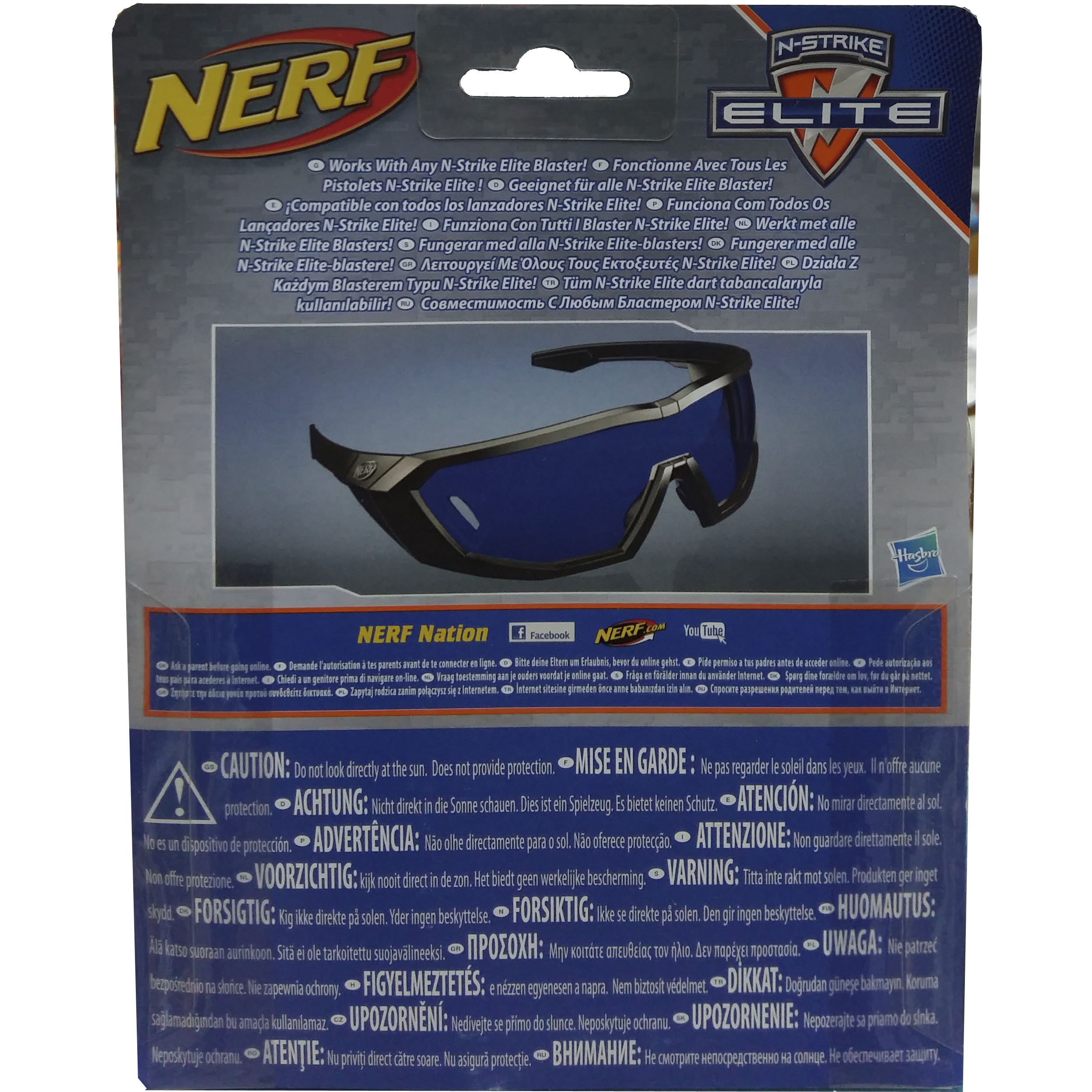 gafas proyecci&oacute;n nerf con dardos incluid