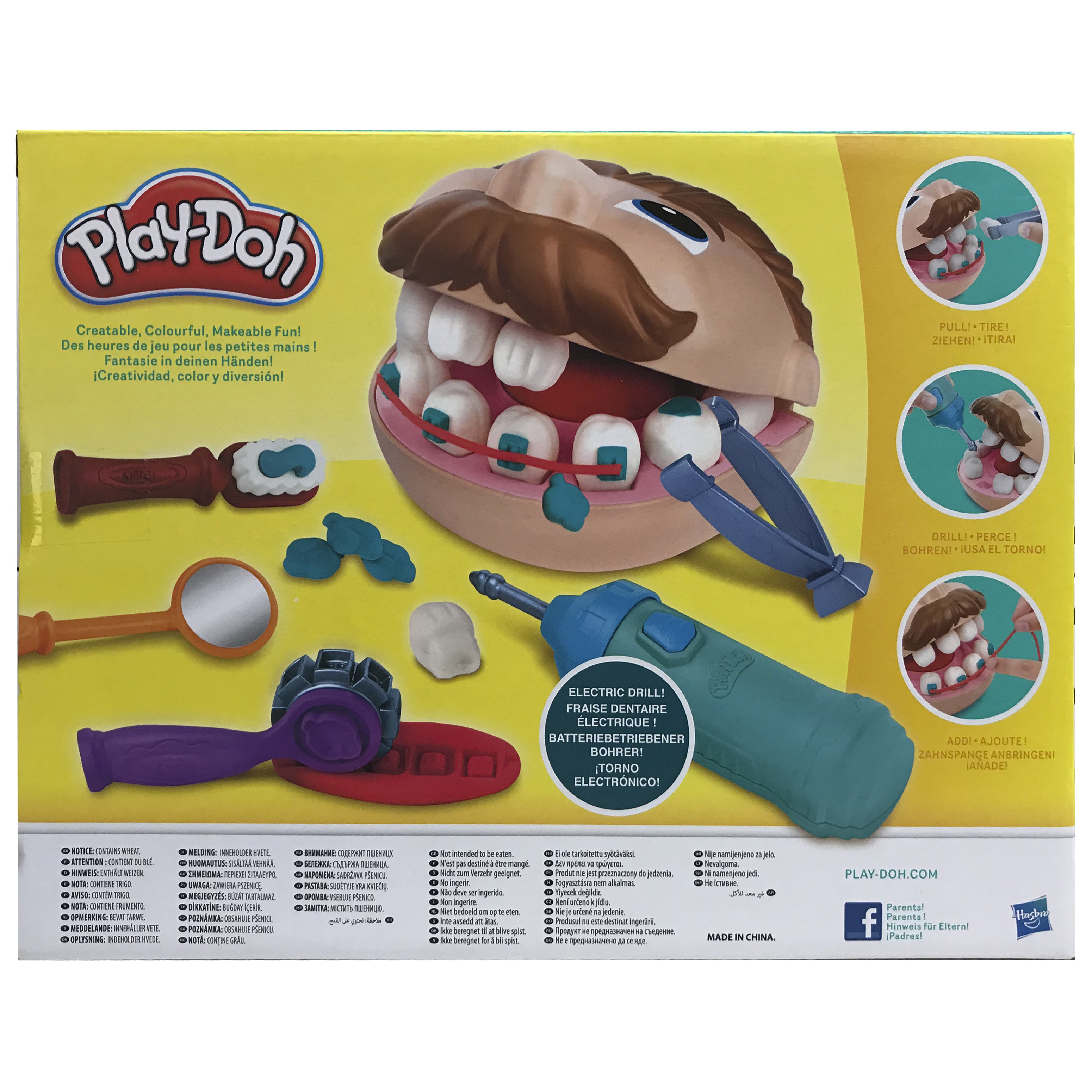 imagen dentista bromista play-doh