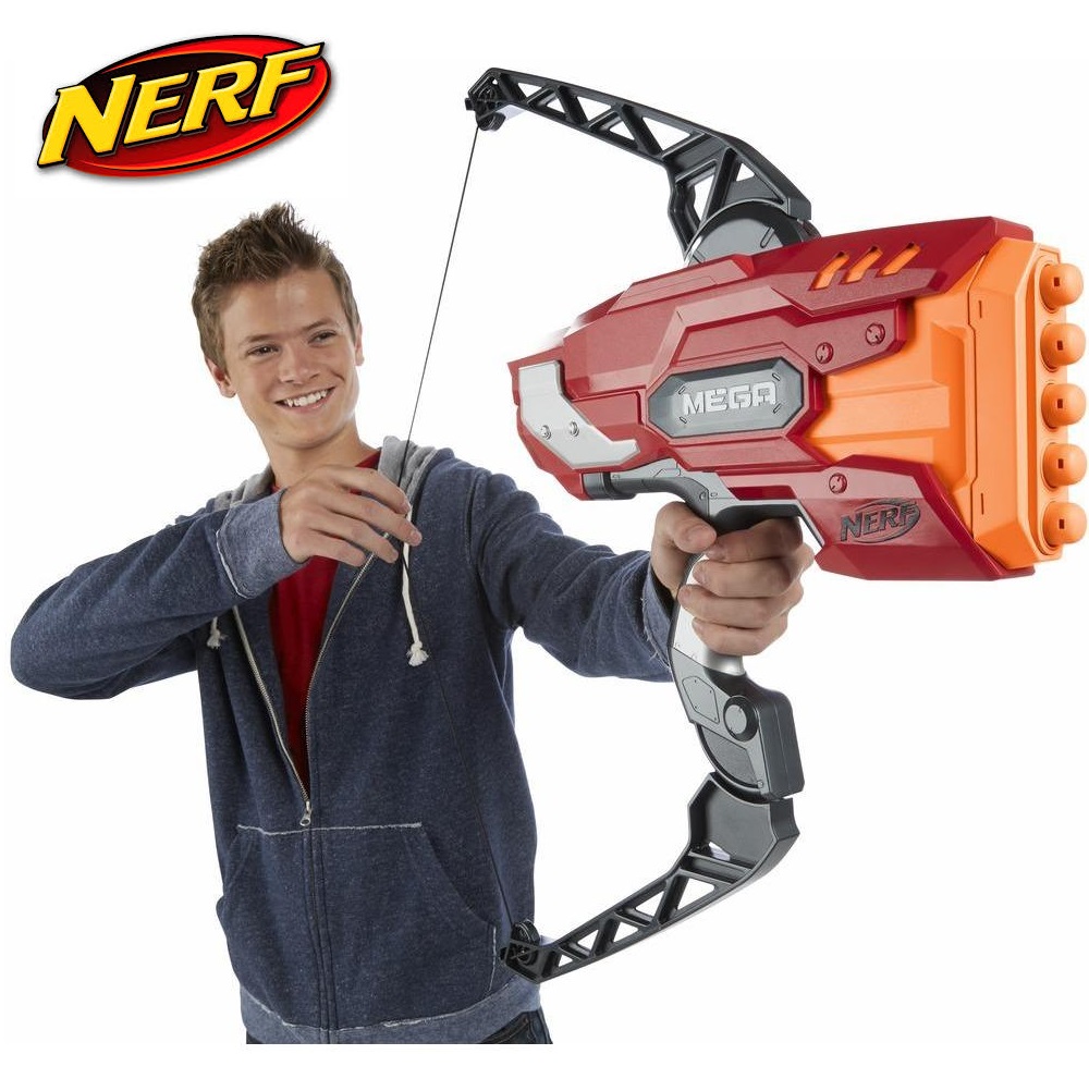 Vista Chico Nerf Mega Thunderbow Hasbro