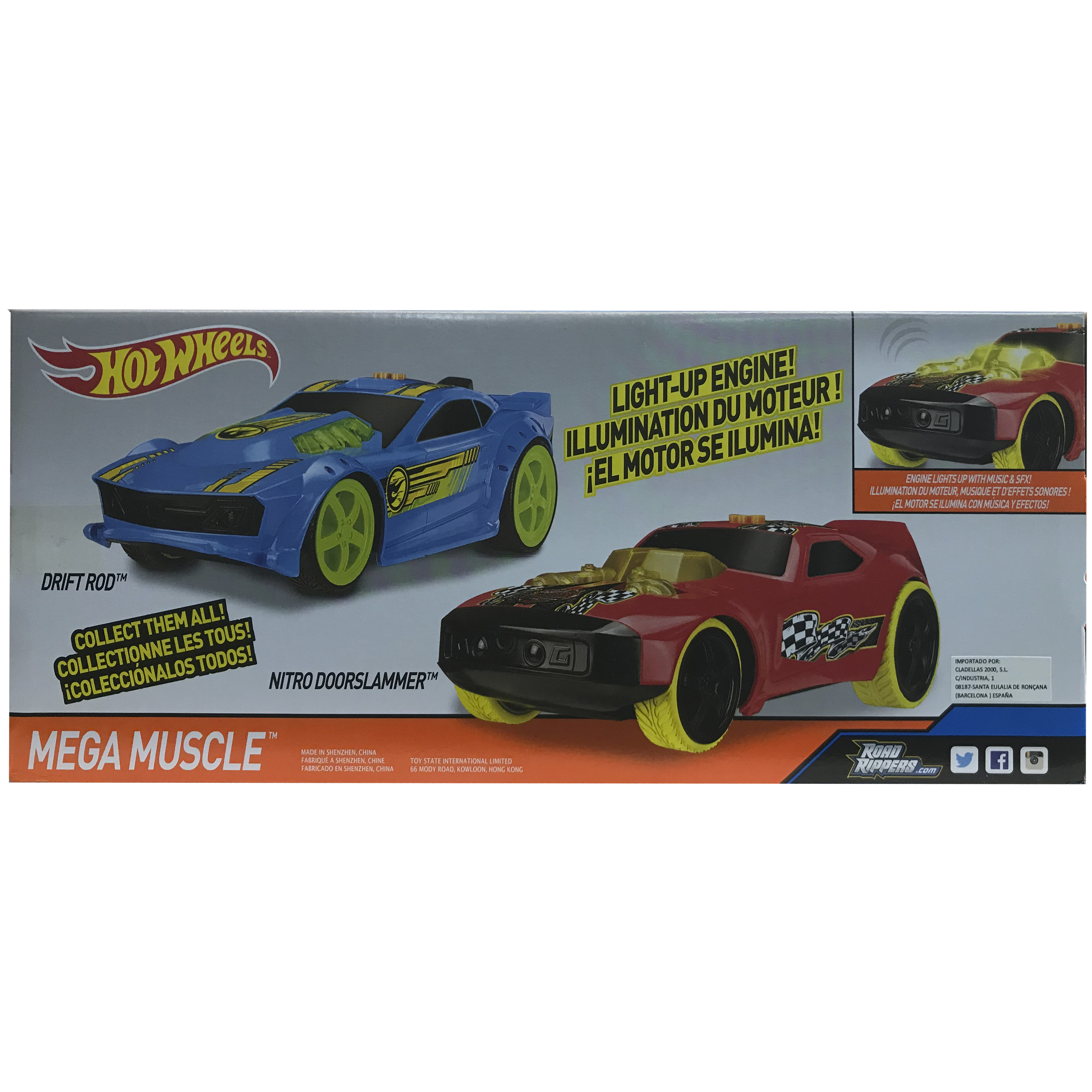 imagen coche hot wheels muscle nitro