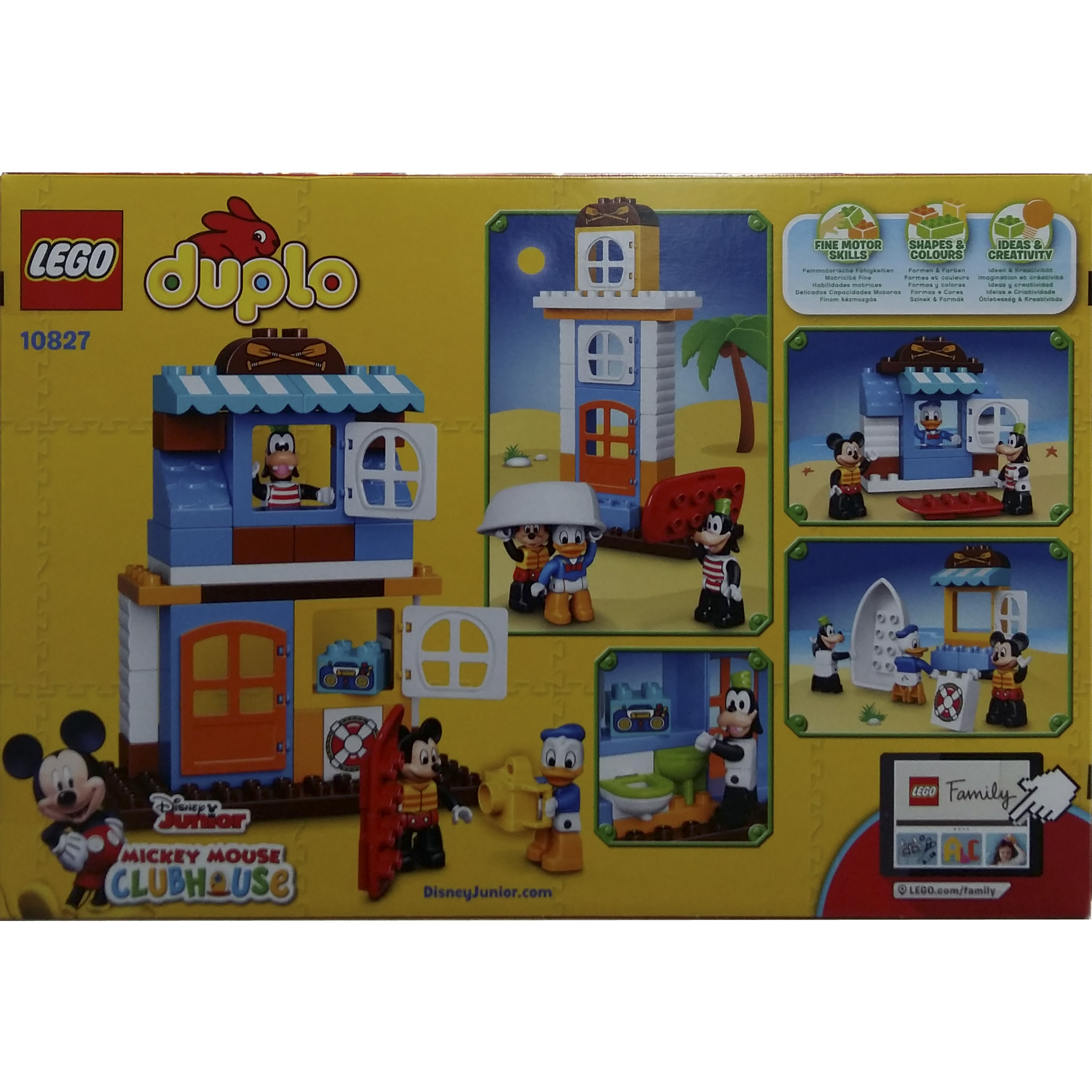 imagen trasera lego duplo 10827 mickey