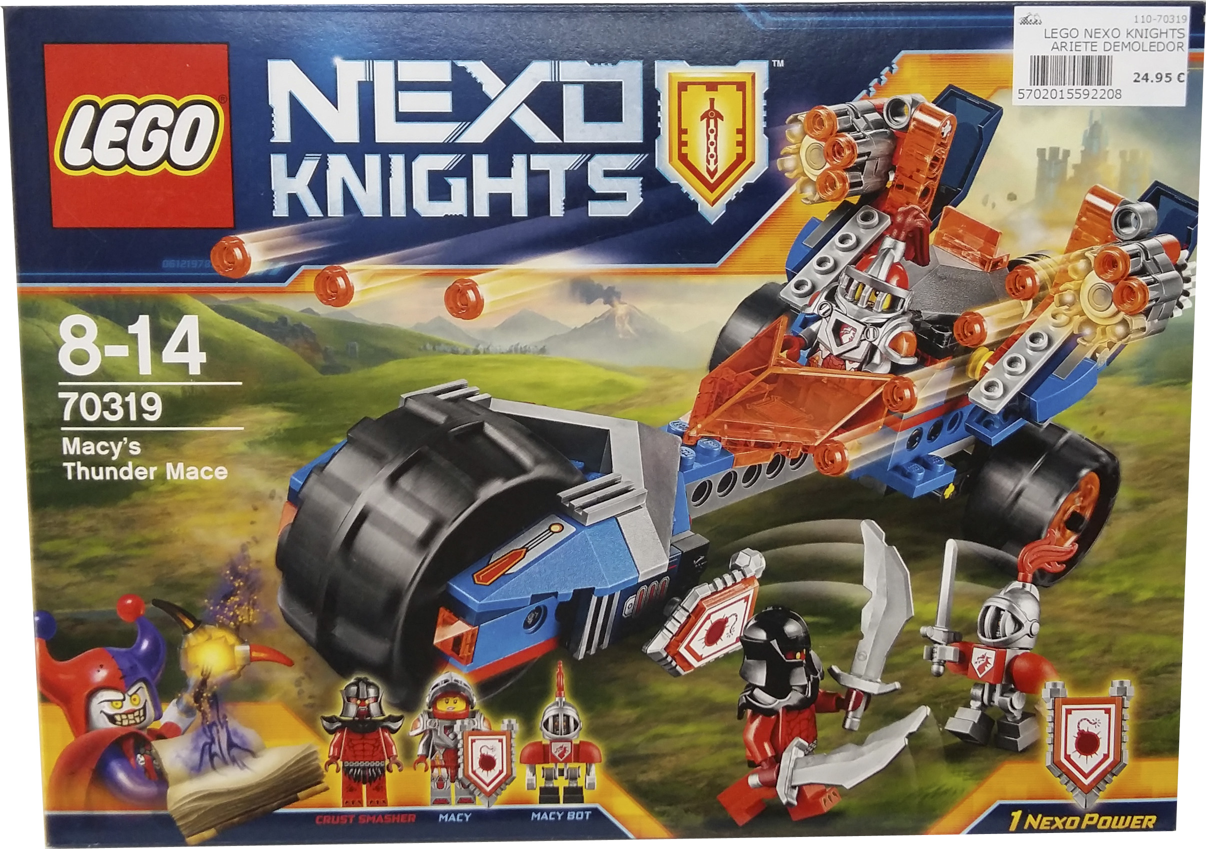 imagen lego 70319 nexo knights ariete