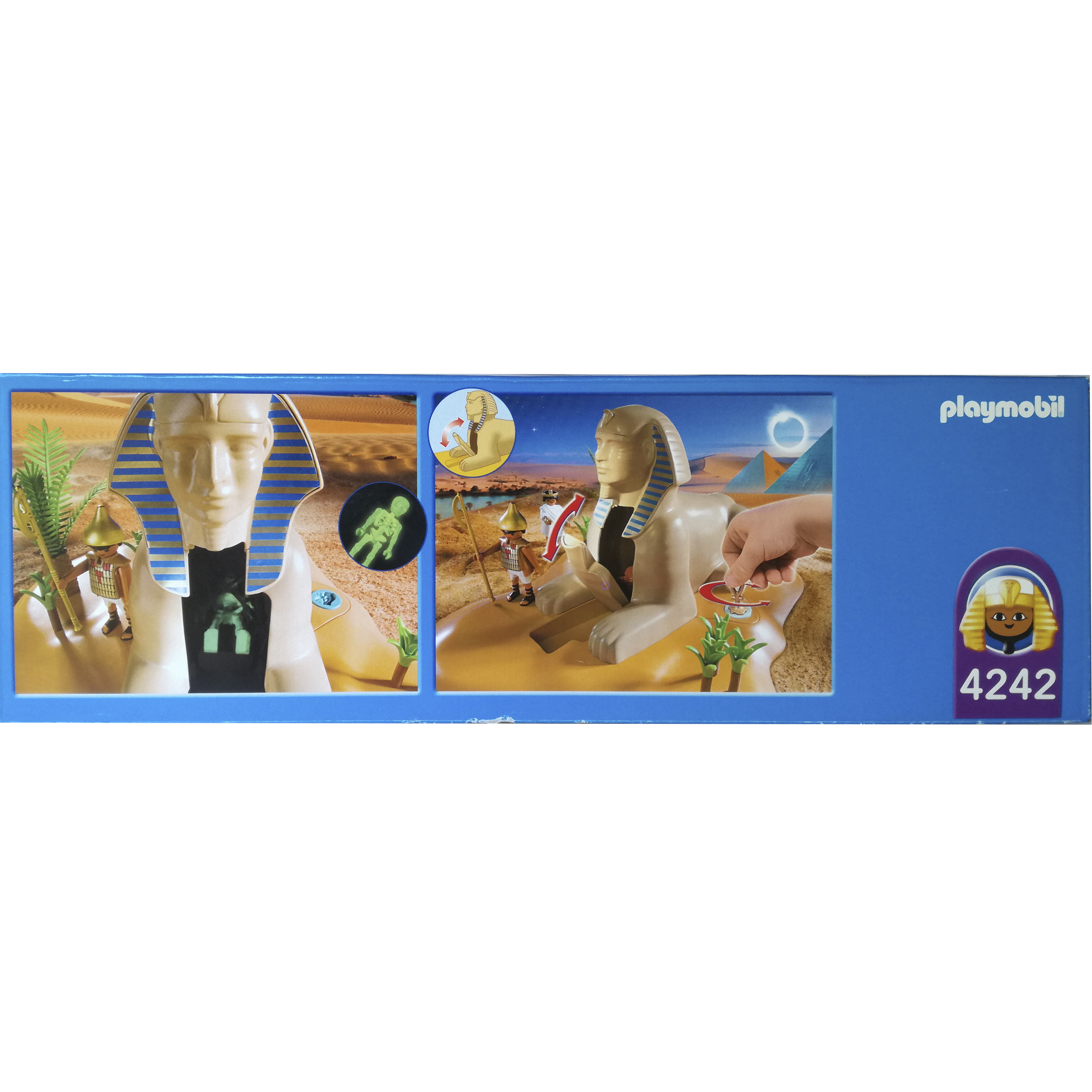 playmobil 4242 esfinge caja superior