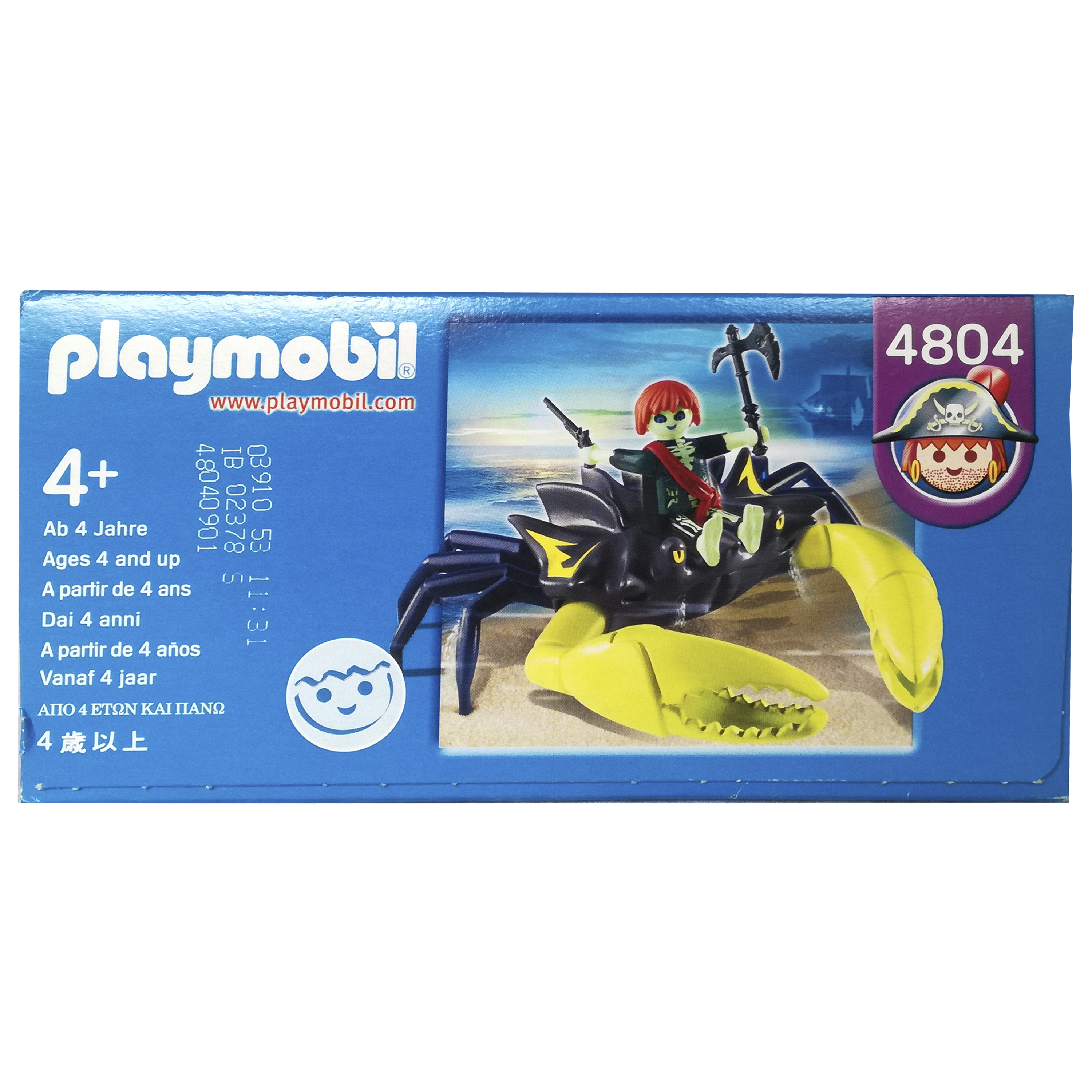 imagen caja playmobil 4804 cangrejo