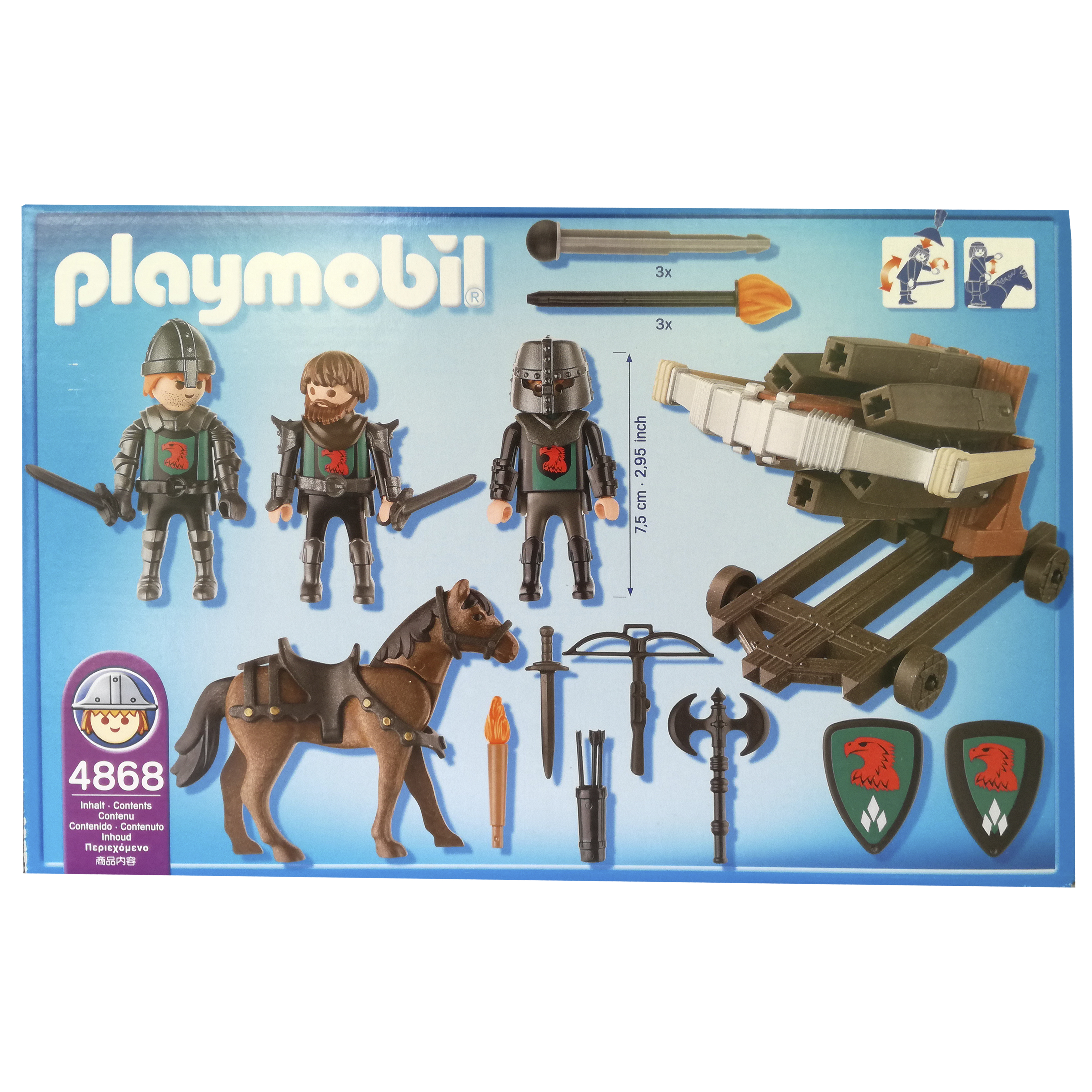 imagen playmobil 4868 trasera caja