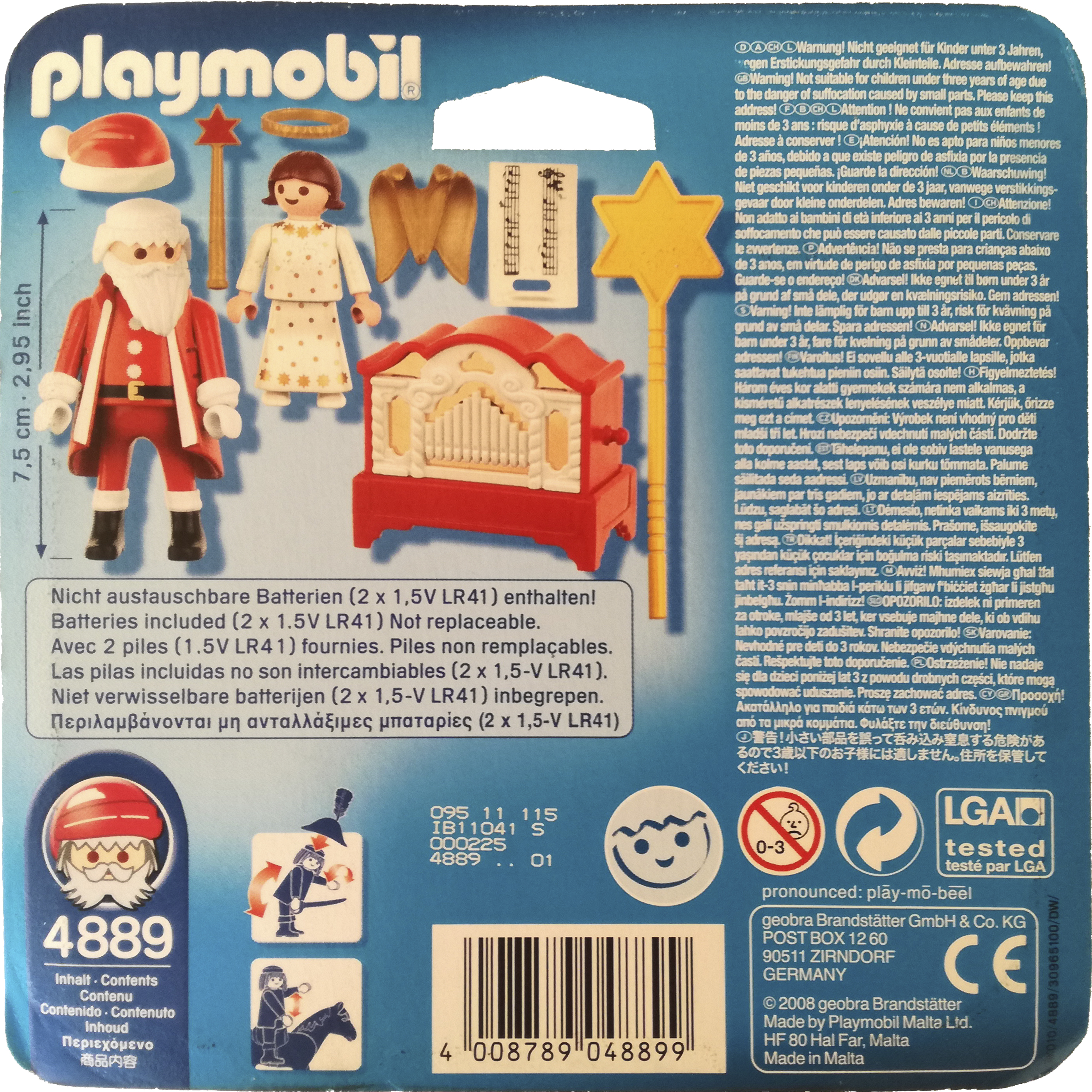 imagen trasera playmobil 4889 