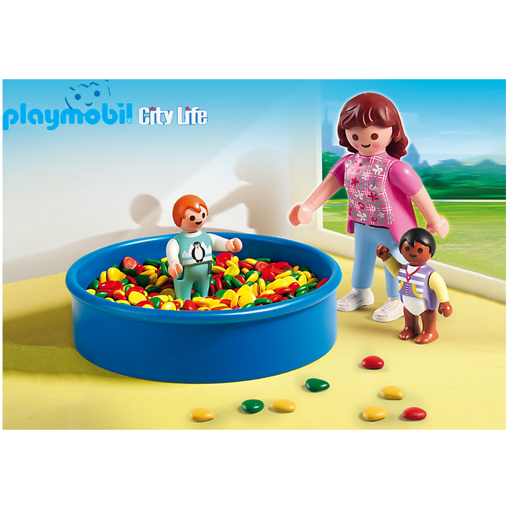 Playmobil Piscina Bolas 5572 Madre Ni