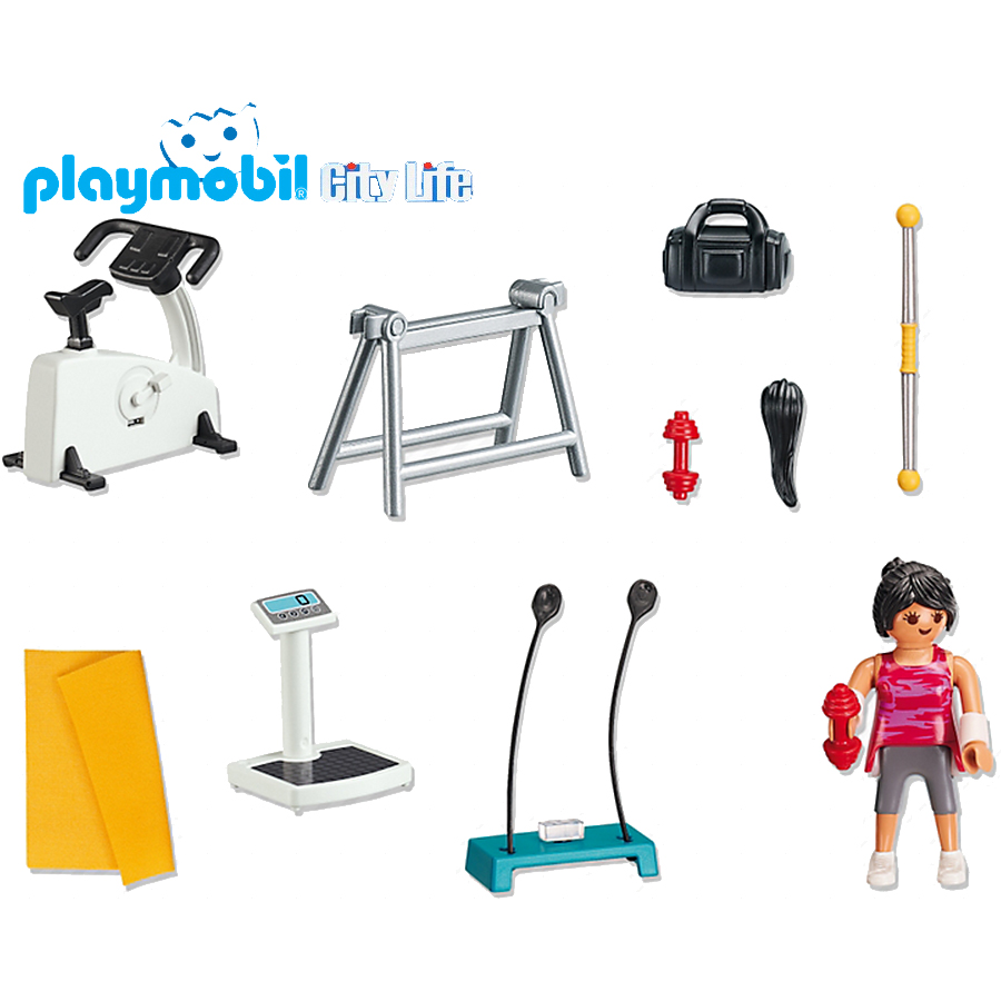 Playmobil City Life sala gimnasio