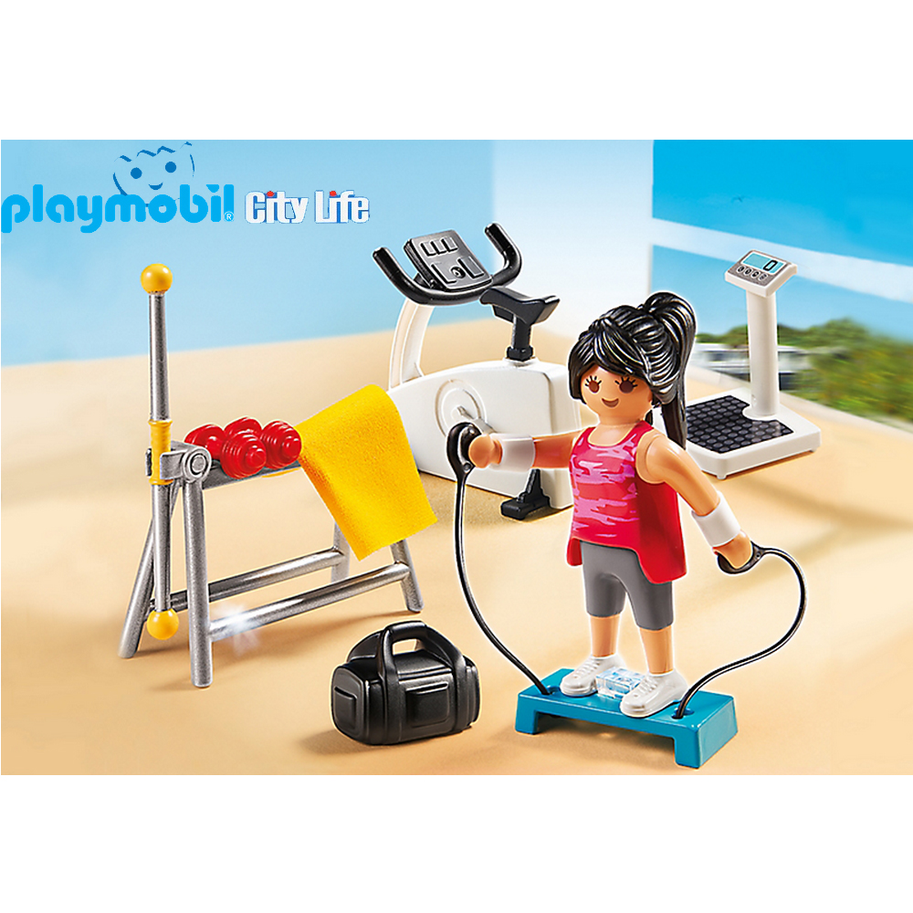 Playmobil 5578 sala gimnasio imagen