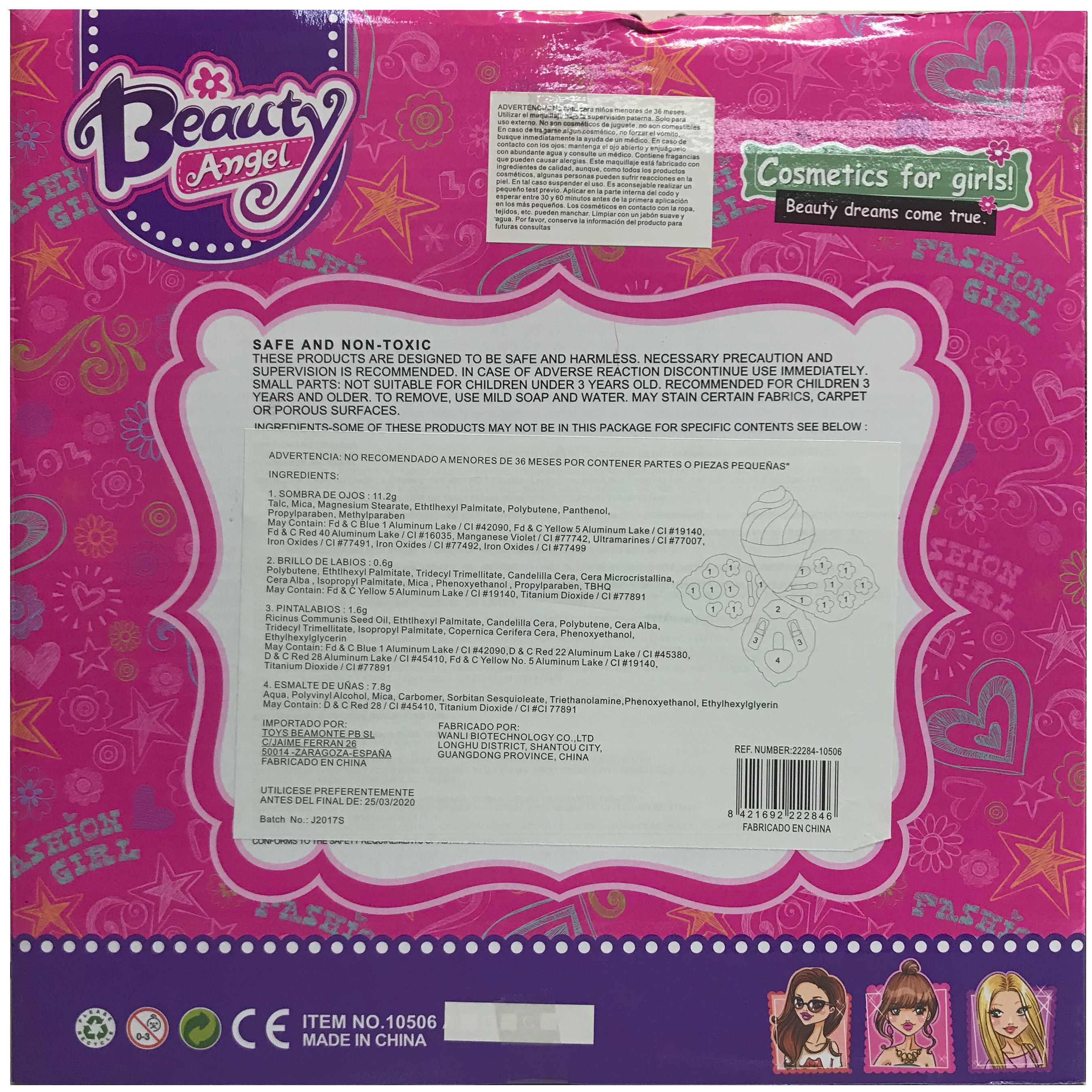 imagen estuche maquillaje helado juguete