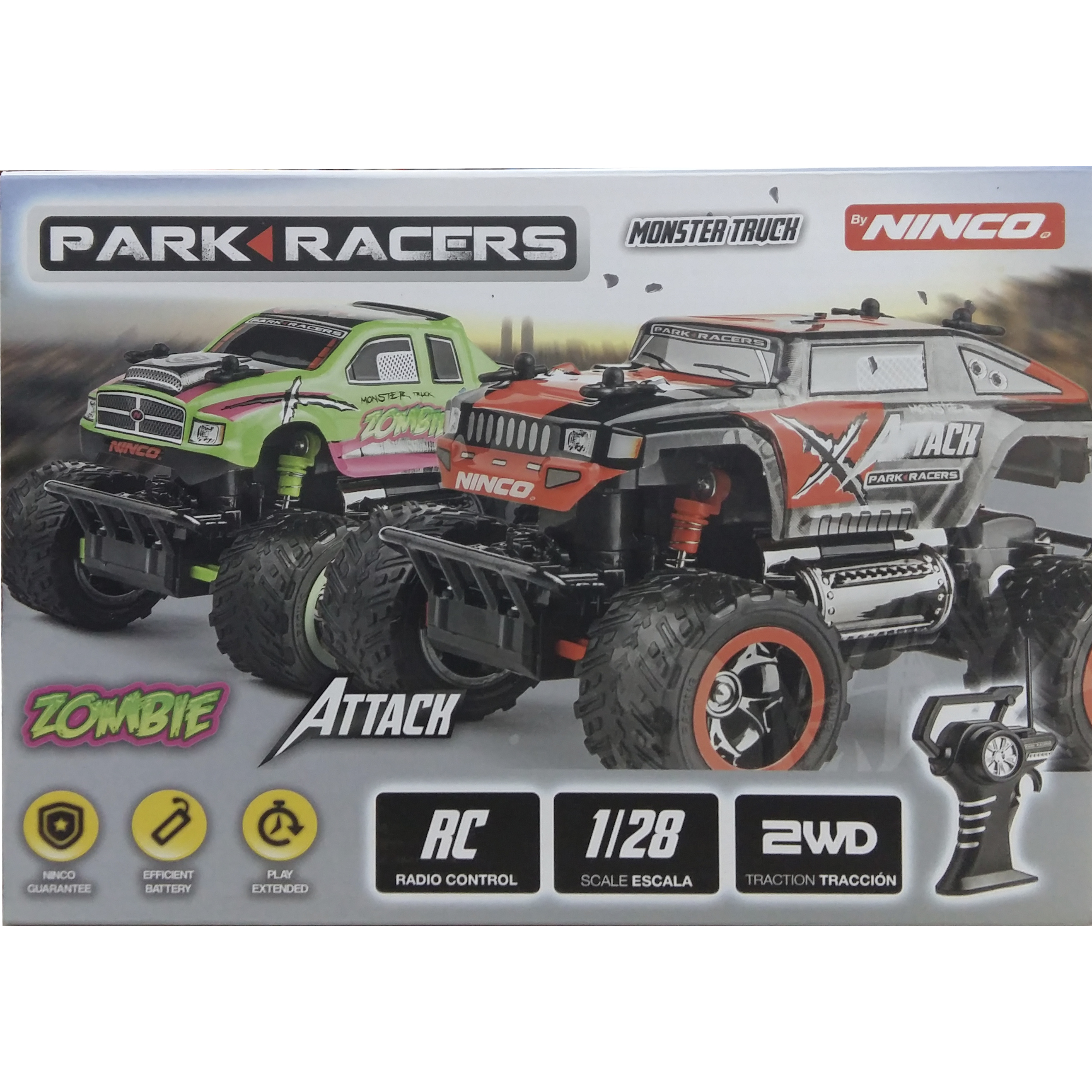 imagen coche radio control zombie ninco