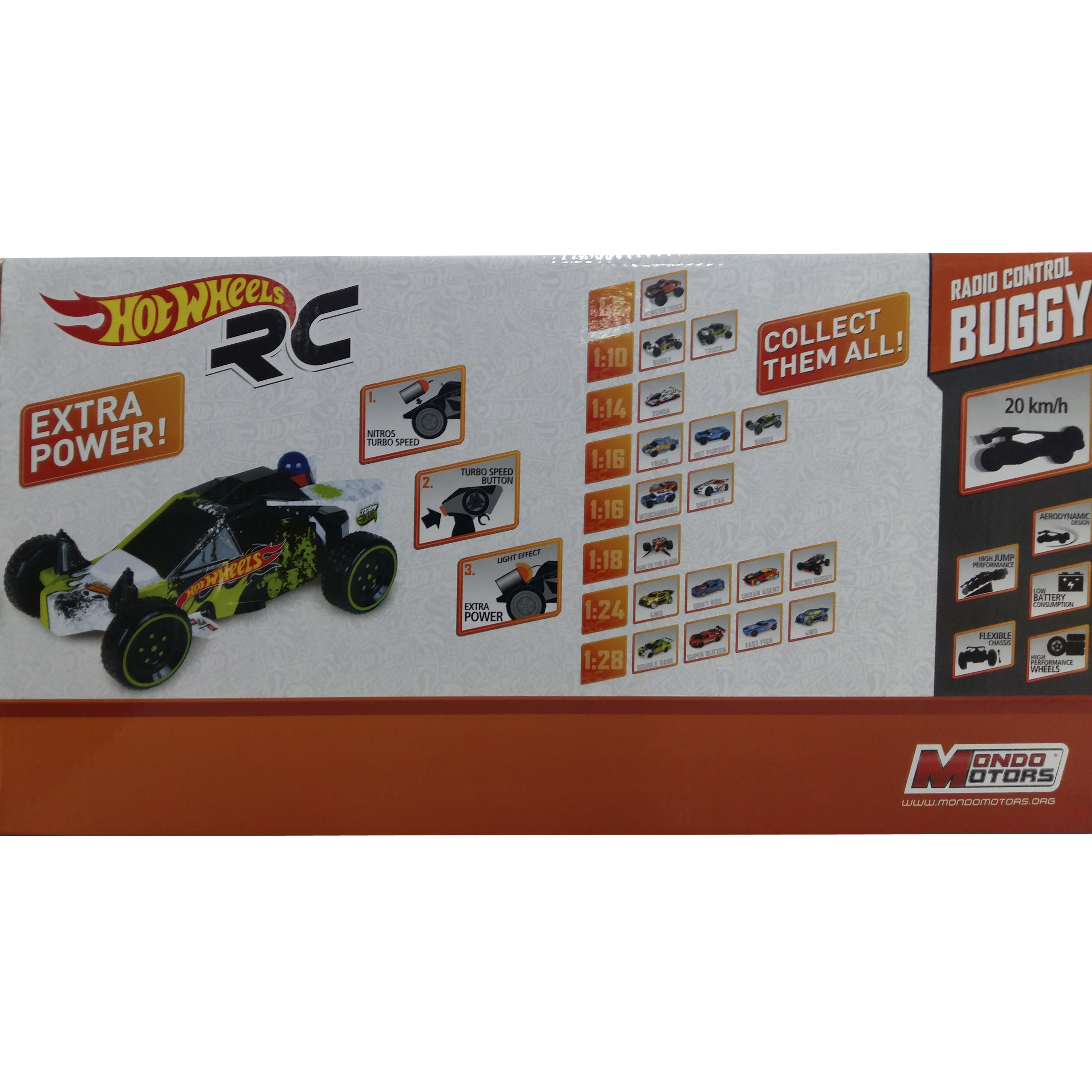 imagen trasera coche rc hot wheels