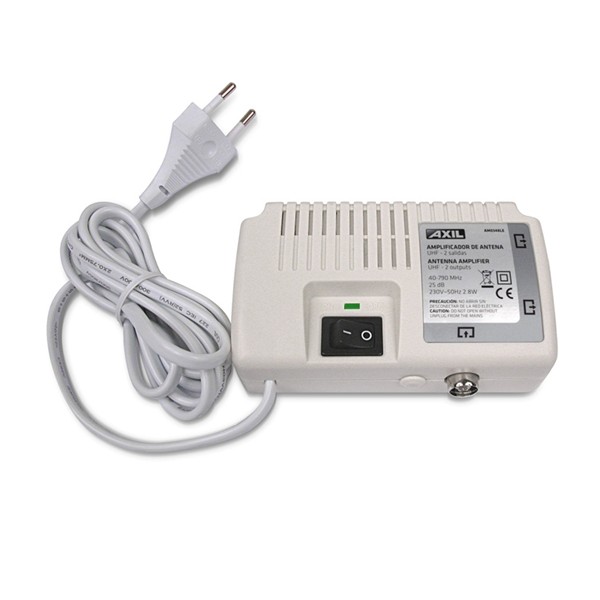 Amplificador se&ntilde;al antena TV AXIL