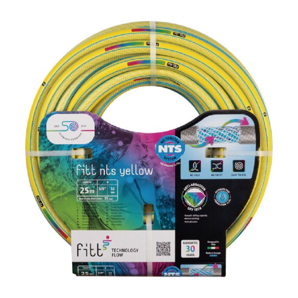 1M MANGUERA 15mm NTS WHITE PLUS PRECIO POR 1 METRO (ROLLO DE 50m) NO TORSI&Oacute;N