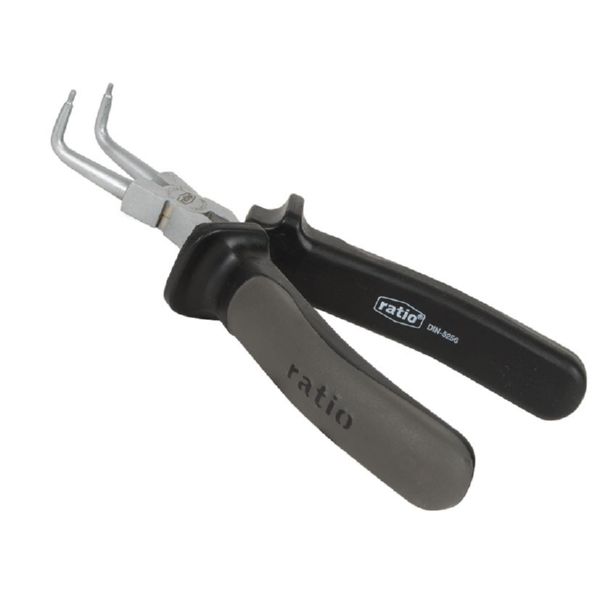 ALICATE PARA ARANDELAS EXTERIOR PUNTAS CURVAS 175mm