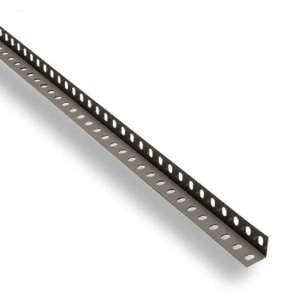 ANGULAR MET RANURADO 40MMX2,5MT GRI