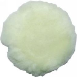 BONETE DE LANA 125mm AMARRE VELCRO BOINA LANA PARA PULIR