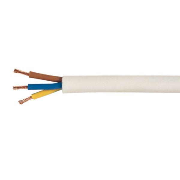 CABLE ELECTRICO MANGUERA BLANCO 2X1 100M.