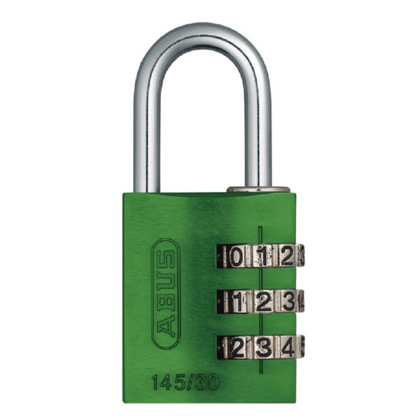 CANDADO COMBINACION ALUM.30 MM.VERD