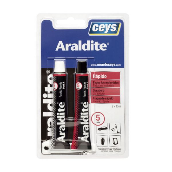 CEYS ARALDIT R&Aacute;PIDO GRANDE 15+15ml