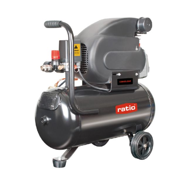 Compresor lubricado Ratio CAM-25/2HP 24 litros