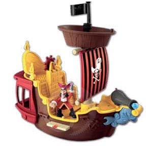 EL BARCO DEL CAPITAN GARFIO JOLLY ROGER JAKE NEVER LAND PIRATES