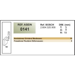 ESTUCHE ESCOBILLAS BOSCH II 16 REF 69 JGS