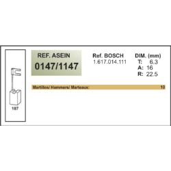 ESTUCHE ESCOBILLAS HILTI 12REF 47JS