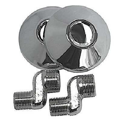 EXCENTRICAS GRIFERIA MZ GIGANTES 1/2"-3/4" 2cm JUEGO DOS UNIDADES CON FLORON