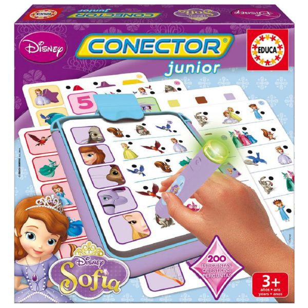 JUEGO CONECTOR JUNIOR PRINCESA SOFIA JUGUETE EDUCA BORRAS