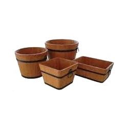 MACETERO MADERA OVALADA 42,5X28X18 2 ASAS