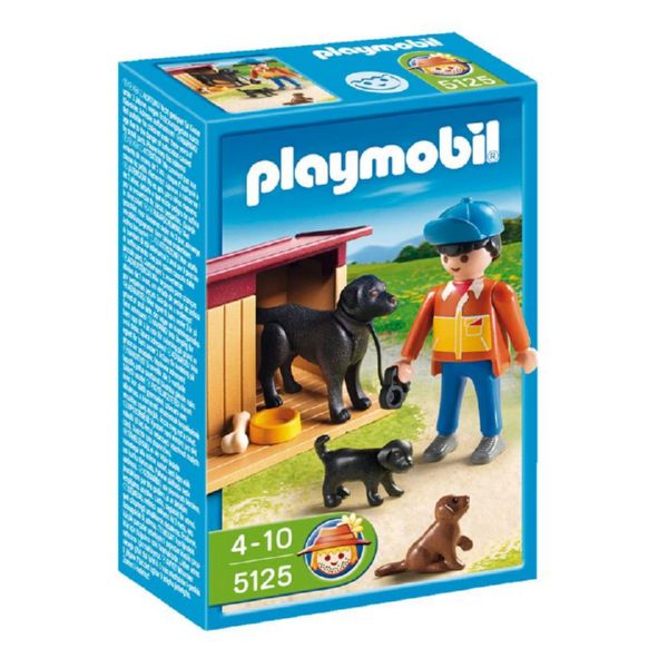 PLAYMOBIL CUIDADOR DE PERROS DE LA CASA DE CAMPO 5125