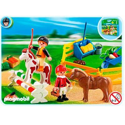 PLAYMOBIL MALETA GRANJA PONIS 5893