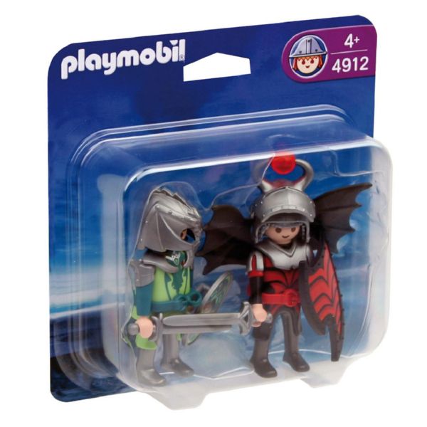 PLAYMOBIL PACK 2 CABALLERO DRAGON 4912