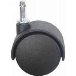 RUEDA PL&Aacute;STICO 40mm CON ESPIGA 6mm