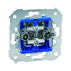 SIMON 75 MECANISMO TOMA RTV-SAT INTERMEDIA 75467-69