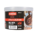 Pack 50 discos corte inox/metal RATIO Ba