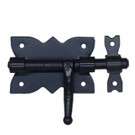 PASADOR RUSTICO NEGRO 70mm