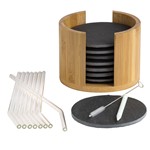 SET POSAVASOS PIZARRA 8 UN.MORITZ&MORITZ