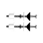 CJTO. TORNILLOS TC2 M6X120 INOX 2ud.