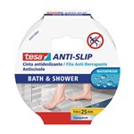 CINTA ANTIDESLIZANTE BA&Ntilde;O 25MM-5M TRANP.