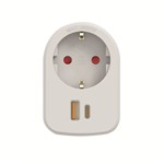 ADAPTADOR USB A+C 30 W SIMON