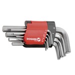 JUEGO LLAV MACHO HEX CORTA 9 PZAS 1,5-10