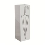 PARAGUERO METAL PARAGUAS BLANCO