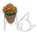 ARO GALV.P/MACETA C/PIES MOD.P 24CM