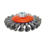 CEPILLO CONICO ACERO TRENZADO 100MM RATIO
