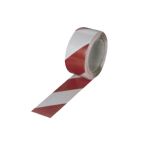 CINTA SE&Ntilde;ALIZAC.BLANCA/ROJA 50MMX33