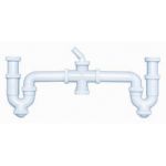 CREARPLAST SIFON CURVO 2SENOS 11/2 Mod.C-59 Ref.025912