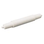 EJE PORTARROLLOS WC PLASTICO BLANCO